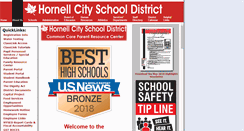 Desktop Screenshot of hornellcityschools.com